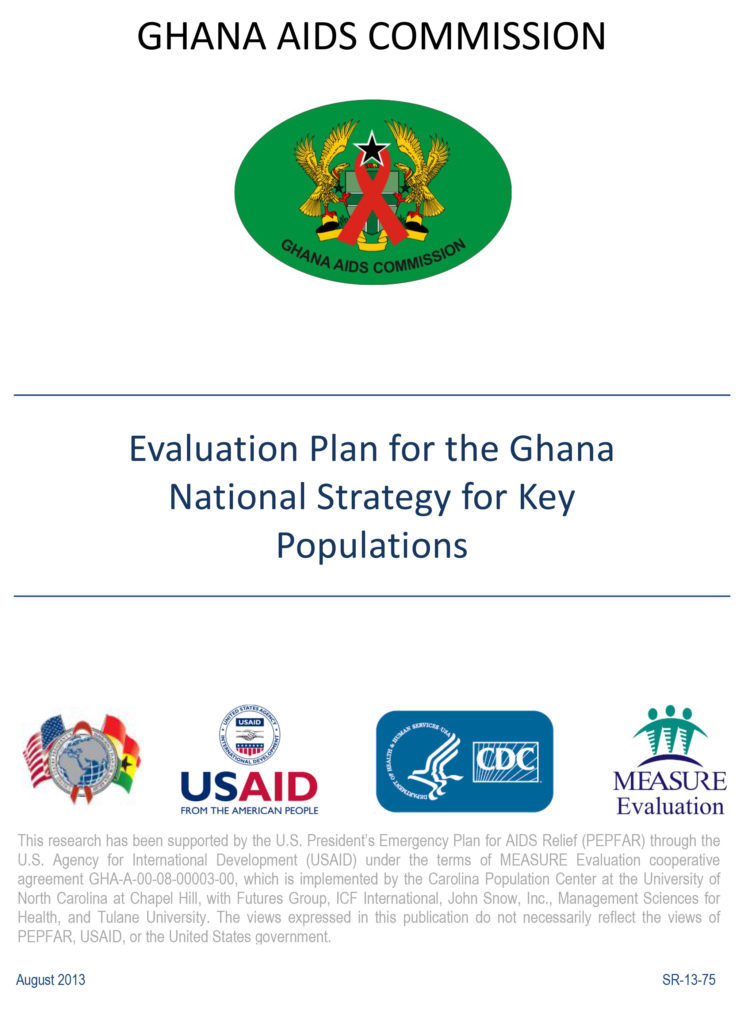 Evaluation Plan For The Ghana National Strategy For Key Populations ...