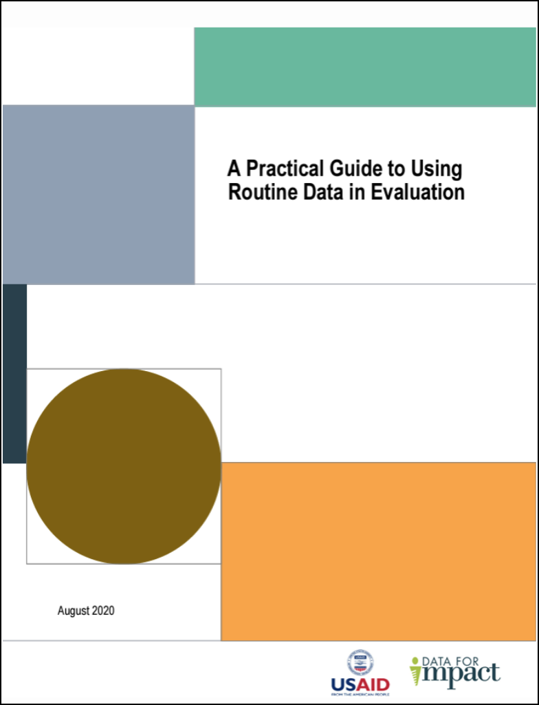 A Practical Guide to Using Routine Data in Evaluation Cover