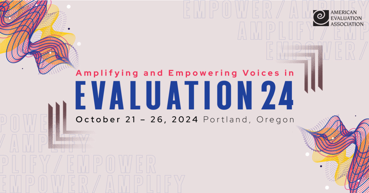 D4I at the American Evaluation Association (AEA) Conference 2024