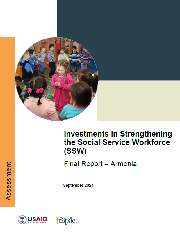 Investments in Strengthening the Social Service Workforce Final Report –Armenia cover design